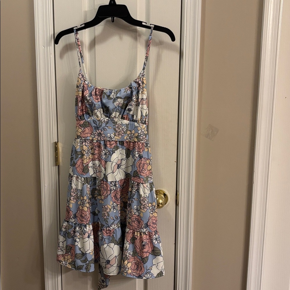 Altar’d State Floral Spaghetti Strap Dress